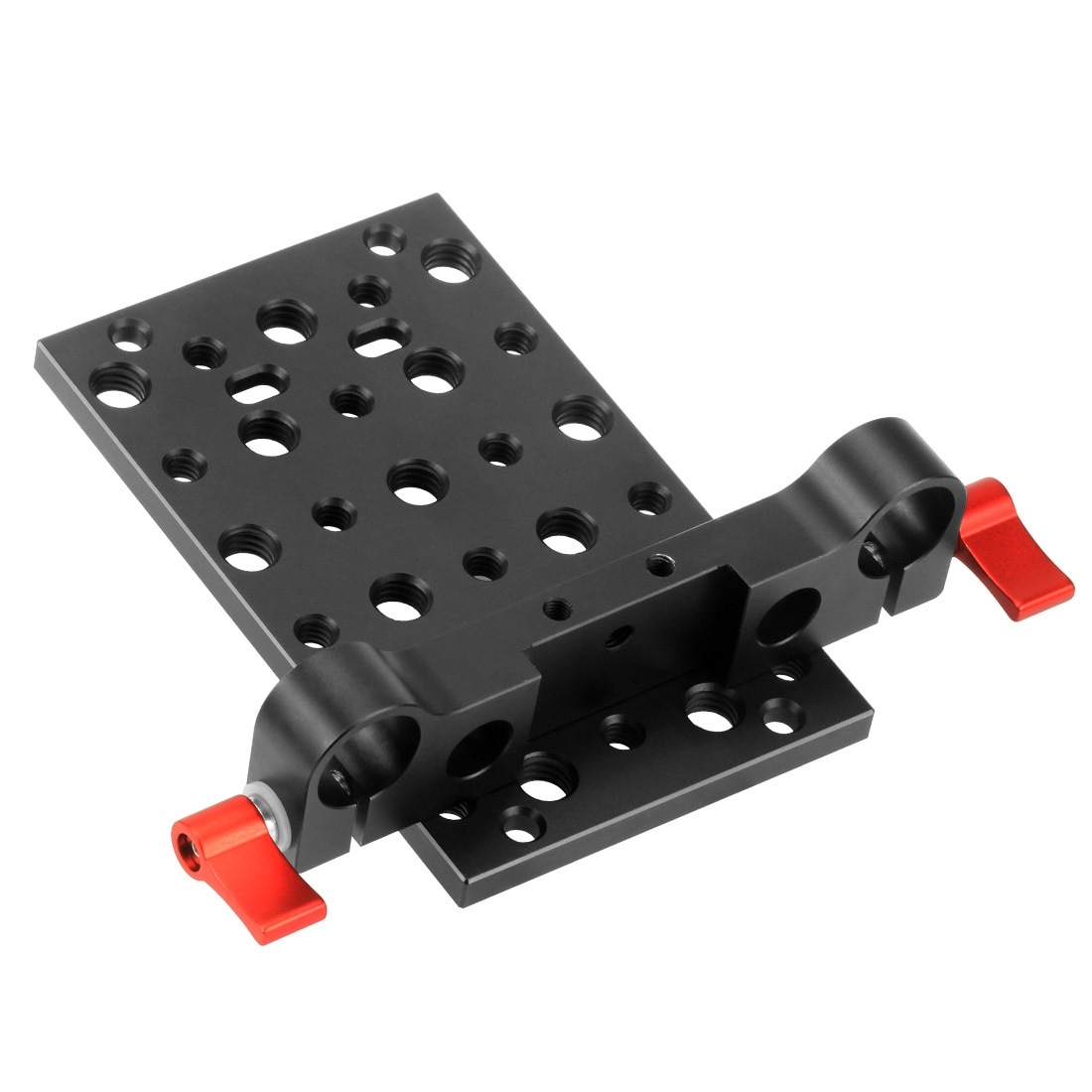 Riel de sujeción de varilla para cámara Raiblock Dovetail, placa fácil de 19mm y 15mm, montaje de queso, cambio rápido, 1/4, 3/8