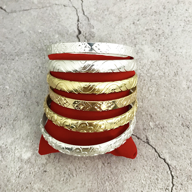 Pulsera de Metal de Dubái para mujer, abalorio de boda marroquí, joyería de muñeca de caftán fino de Color dorado, joyería de personalizada