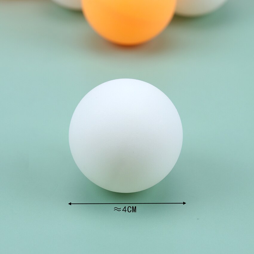 6 stk sømløse bordtennisbolde stjerneniveau bolde 2.8g 40+ mm abs plastik bordtennis konkurrence træningskugler