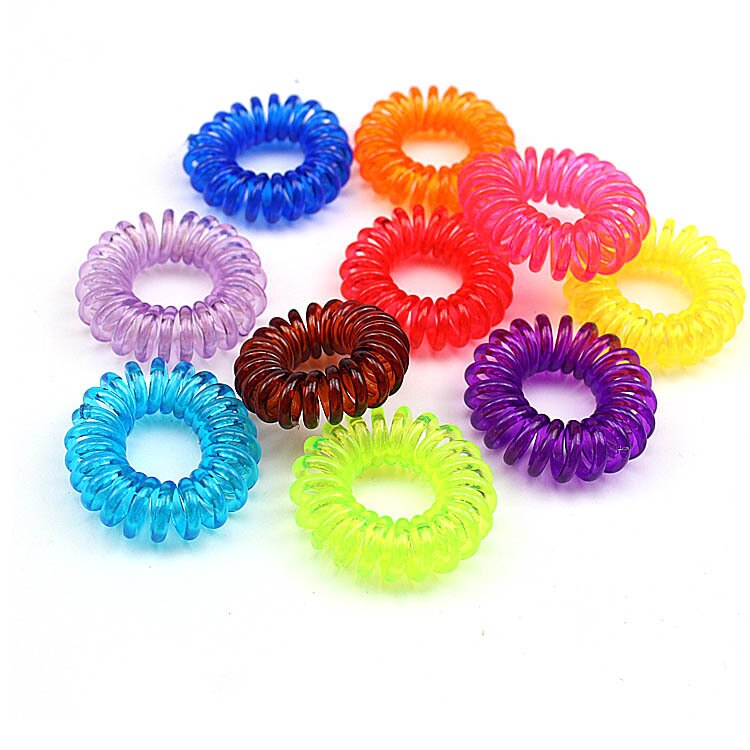 Telephone Line Elasticity Rubber Hair Accessory Women Headwears Elastic Hair Band for Girl Jewelry Springs Hair Rope