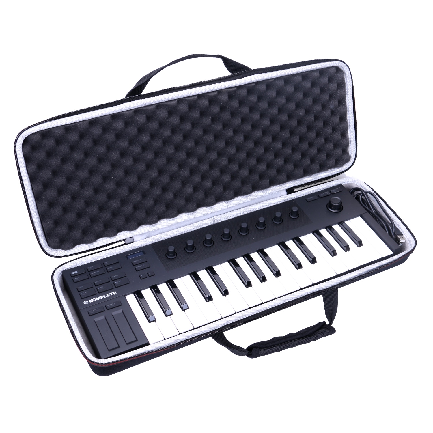Ltgem eva svart bæreveske til innfødt instrument komplete kontroll  m32 kontrollertastatur