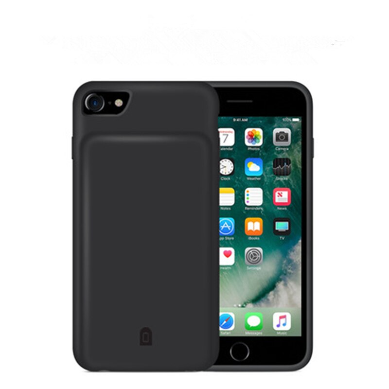 2019 caso do carregador de bateria para o iphone 7 8 plus 6s plus caso do banco de potência de backup portátil para o iphone 8 7 6s bateria