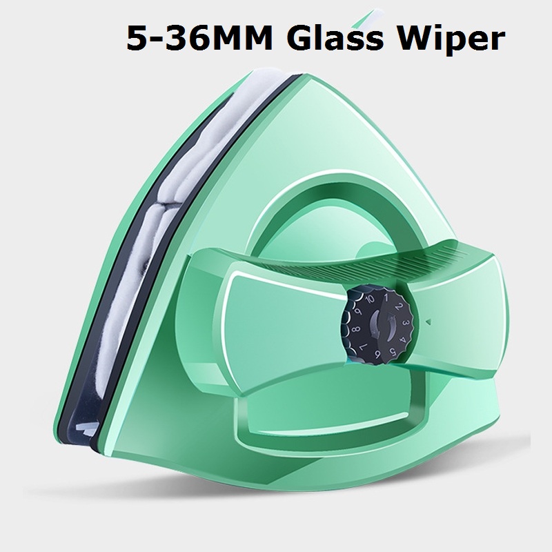 Dobbeltsidet glasrudevisker rengøringsbørste håndholdt magnetisk vinduesrenser vaskemagneter glaseret rengøringsskiveværktøj: 5-36mm