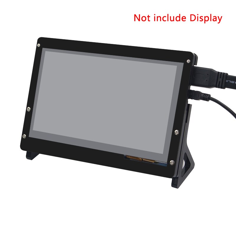 Raspberry Pi 7 inch Lcd Touch Screen Acryl Case Behuizing Beugel 7 inch Scherm Acryl Houder voor Raspberry Pi 3/3B +