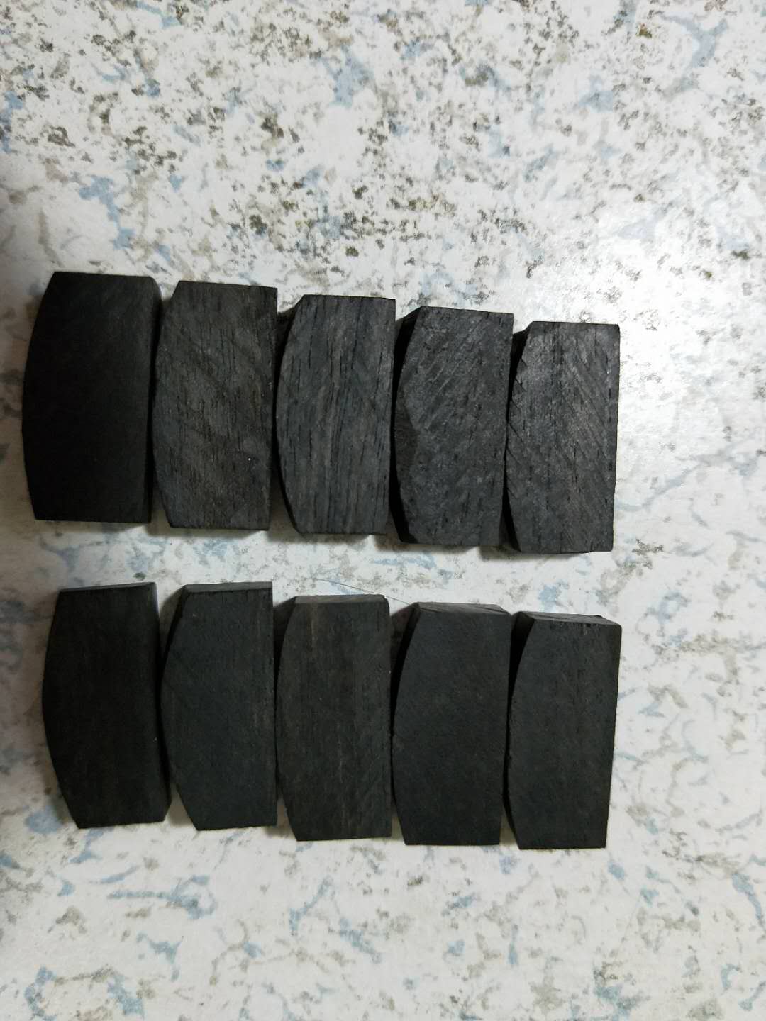 10 Sets Ebony Violin nuts violin parts