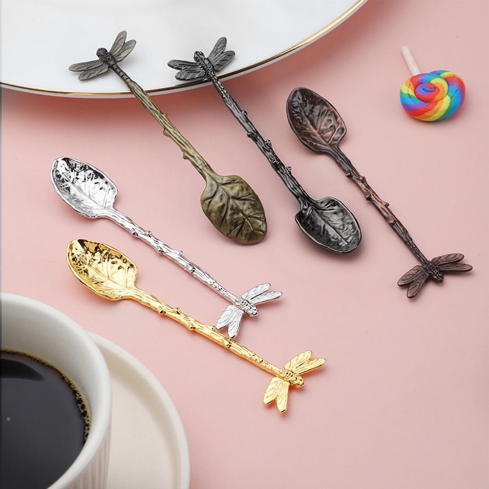 Durable Tea Spoon Portable Safe Wide Usage Mini Coffee Milk Exquisite Spoon