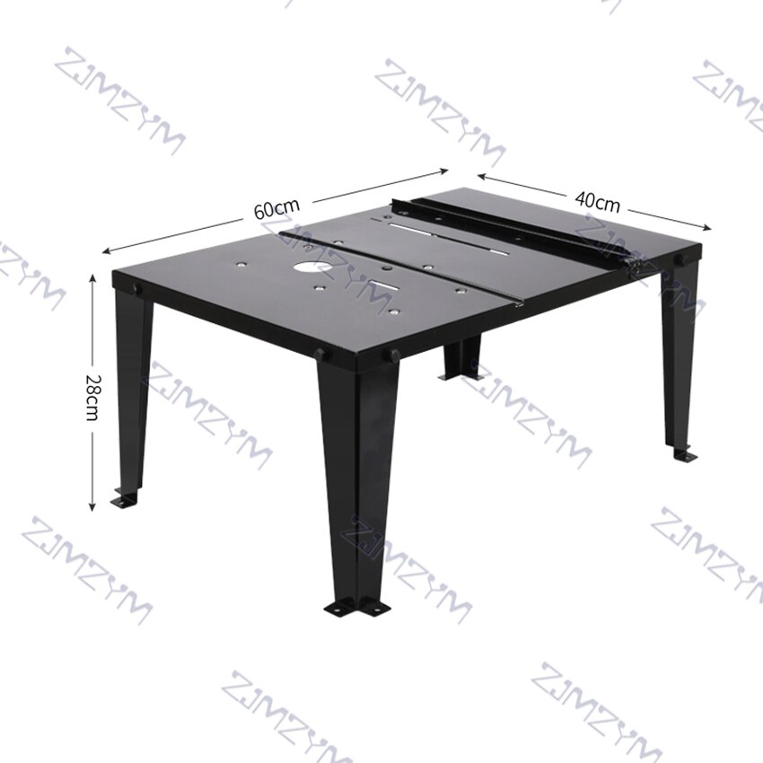 Multifunctional Woodworking Workbench High Stainless Steel Work Table Household Portable Woodworking Saw Table: Default Title