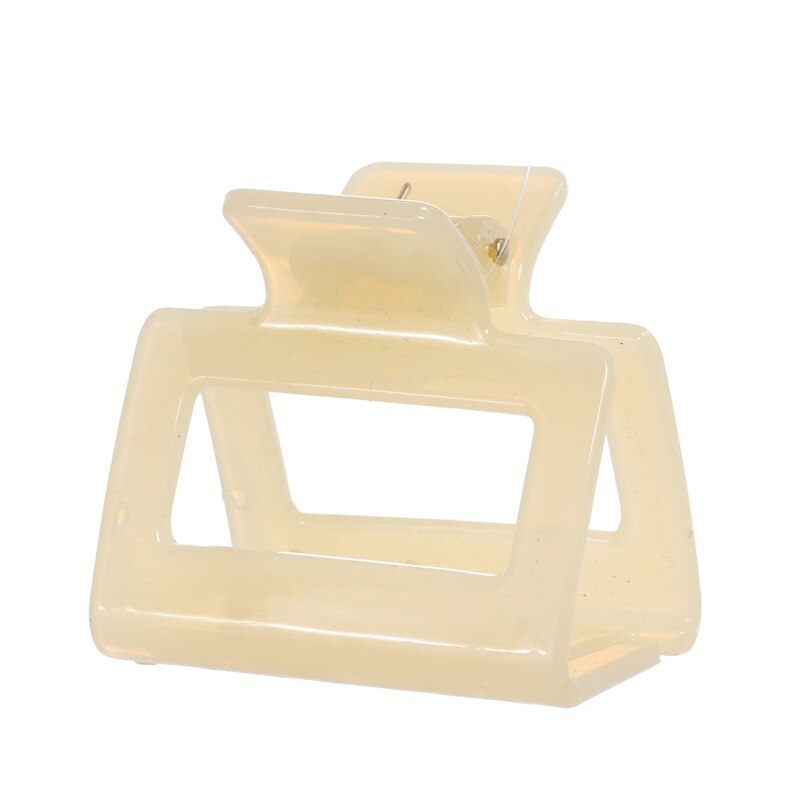 Moda grampo de cabelo multicolorido acrílico oco quadrado rabo de cavalo grab meninas grampo de cabelo acessórios de estilo de cabelo: SK2194