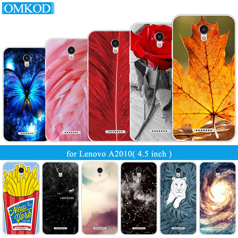 Para Lenovo Vibe B A2016 A1010 A20 un Plus APlus A1010a20 1010 A2016A40 TPU suave plumaje cubierta del teléfono para lenovo un Plus A1010