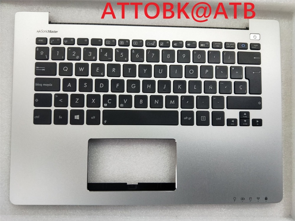 SP Laptop Toetsenbord voor ASUS S300 S300C S300SC S300K S300Ki Toetsenbord Palmrest Cover met C