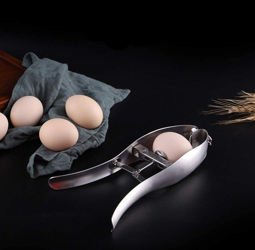 Egg Opener Eggshell Cracker Cutter, Stainless Steel Egg Separator Kitchen tool