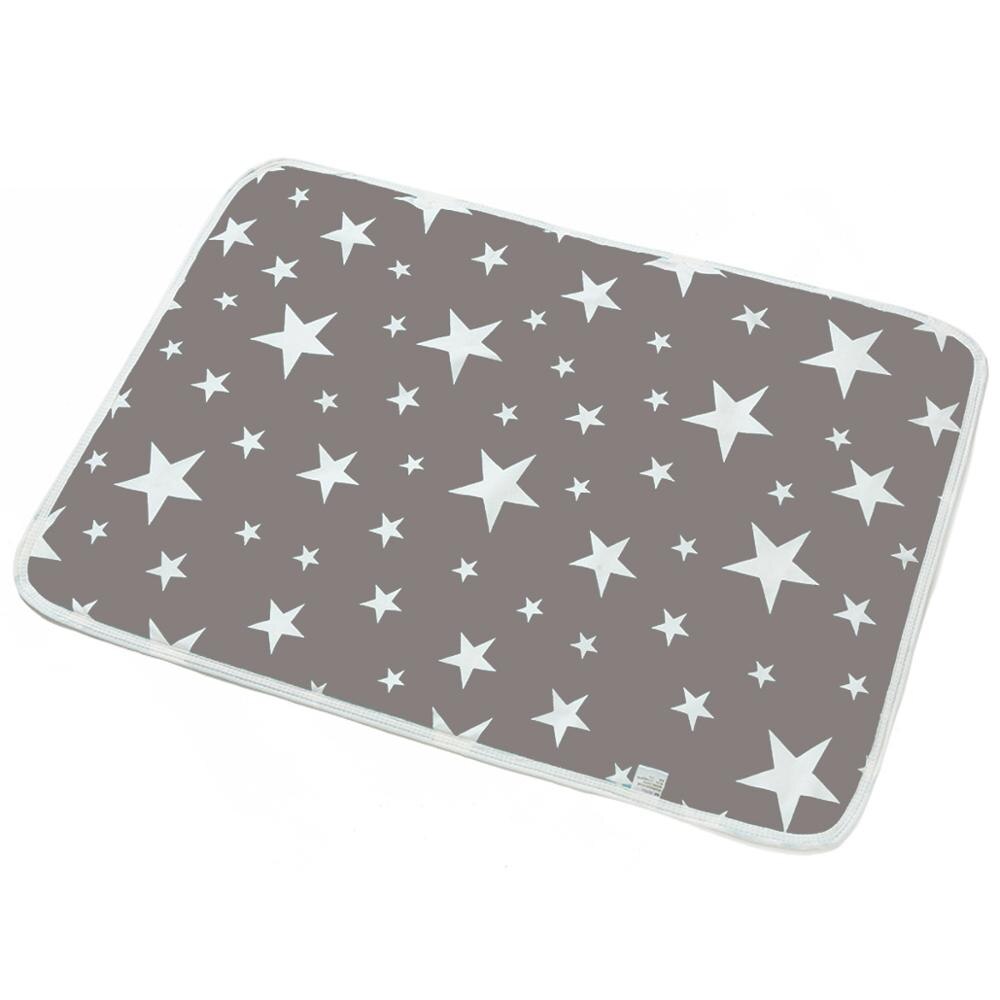 Babyble puslemåtte madras foldbar vandtæt nyfødt liggeunderlag rejsepudemåtter til babysengesæt 35*45cm: Mønster i