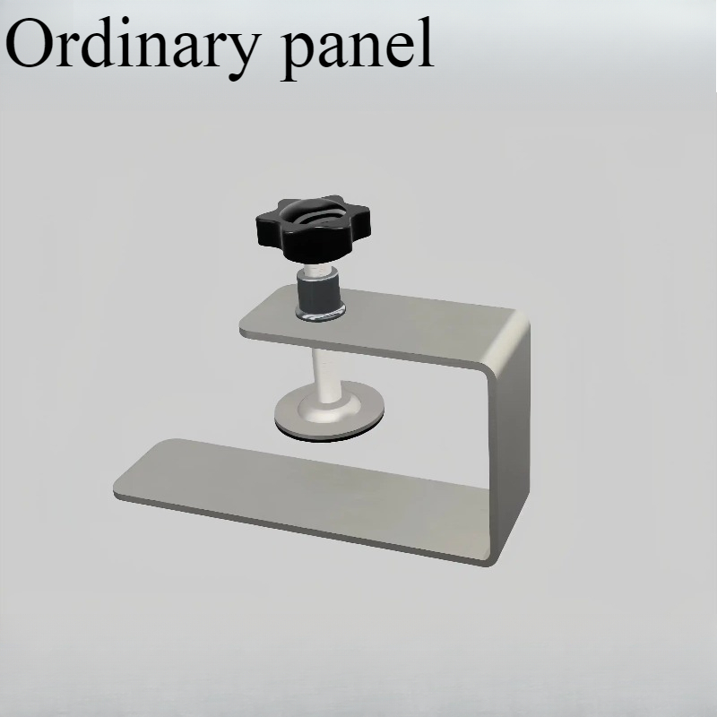 High Panel Drawer Clip with Thickened Stainless Steel Installation Auxiliary Tool Adjustable Woodworking Positioning Artifact: GOLD