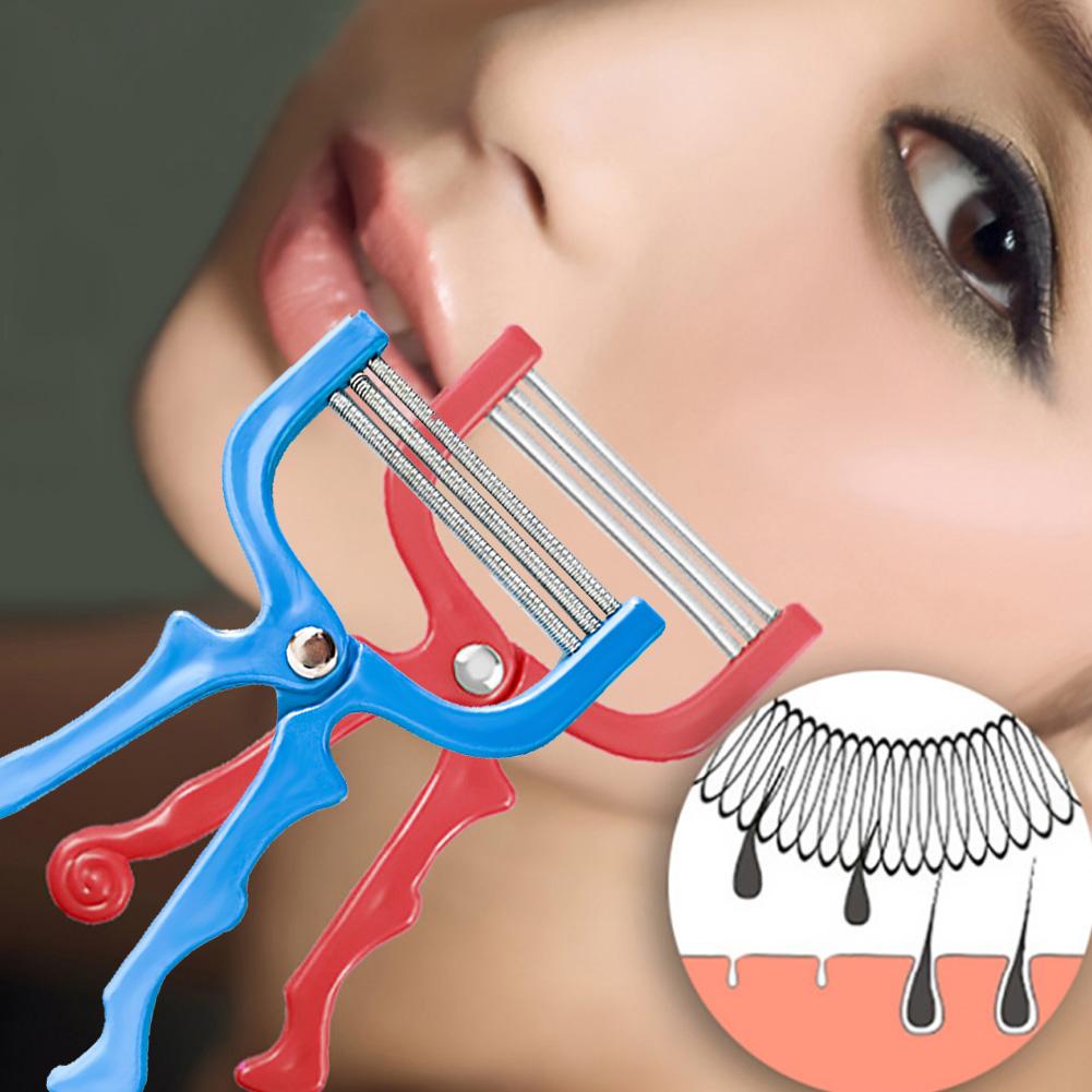 Handleiding Gezichtshaar Epilator Stick Pijnloos Facial Haar Roller Verwijderen Apparaat Tweezer Facial Hair Remover Beauty Apparaat Scheren