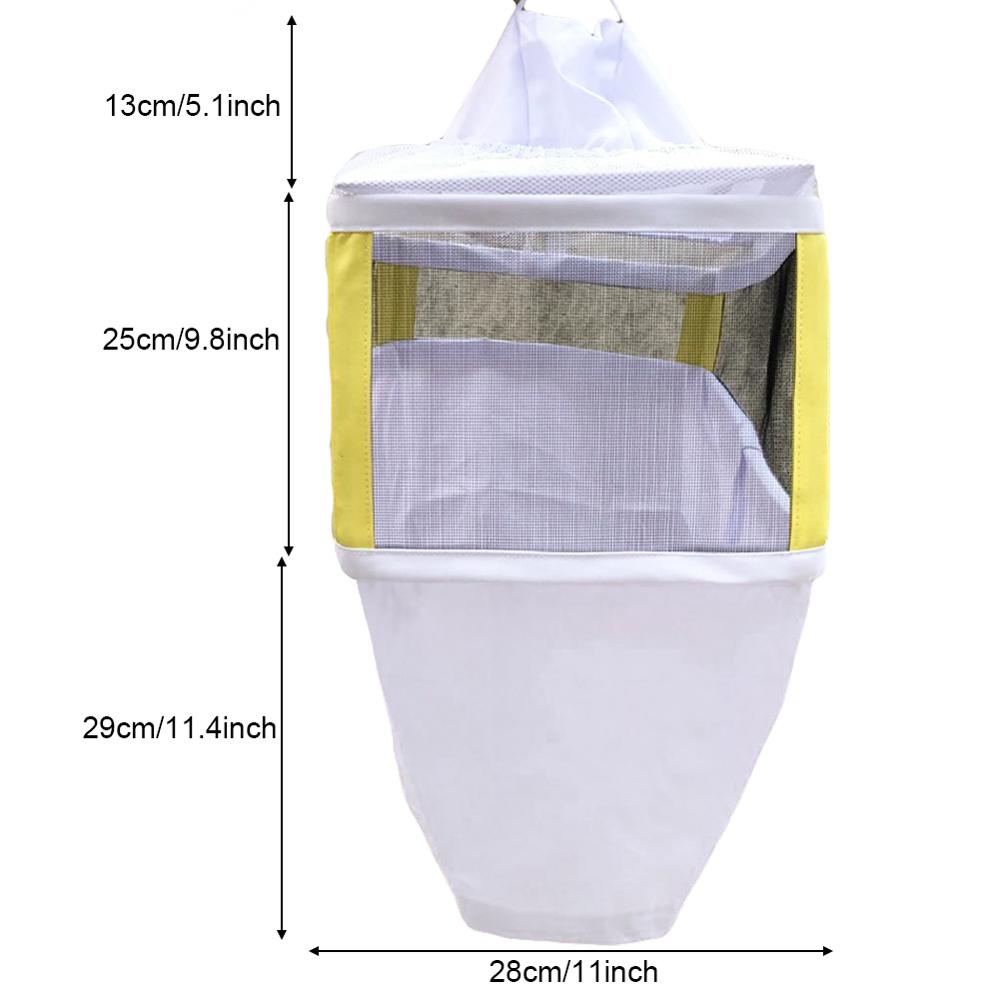 Apicoltore Cappello di Protezione anti scimmia Tessuto di nylon Netto sentiero E Filati Cappello Apicoltura Tappo di Protezione Apicoltore design Confortevole