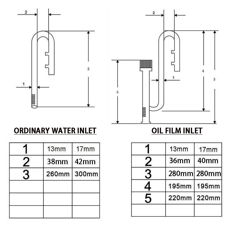 Zrdr Skimmer Glas Lelie Pijp Spin Oppervlak Instroom Uitstroom 13/17Mm Aquarium Water Plant Tank Filter Ada aquarium Filter
