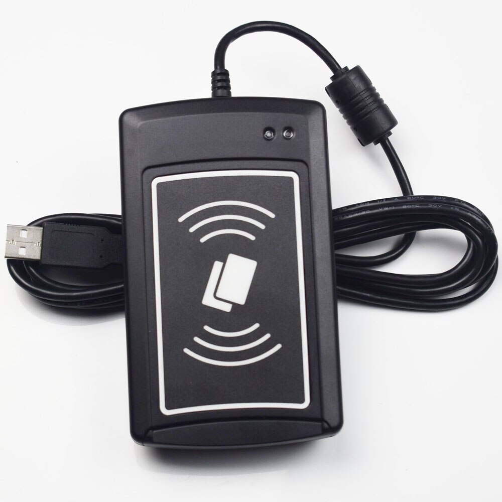 Acr120u atualização versão ACR1281U-C8 usb rfid leitor escritor + 2 pces 1k s50 cartão