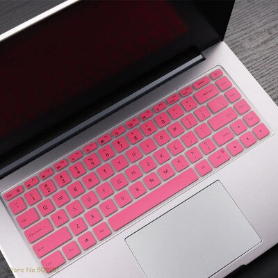Funda protectora de silicona para Xiaomi Mi Notebook Pro 15, cubierta protectora para teclado de ordenador portátil RedmiBook Pro 15: Pink