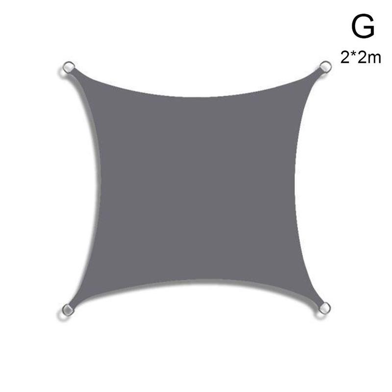 Sommer Im Freien Wasserdichte Anti-Uv Schatten Leinwand Oxford Tuch 300d Markise Hof Markise Regen Sonnencreme Garten Abdeckung F8c9: Grey 2x2m