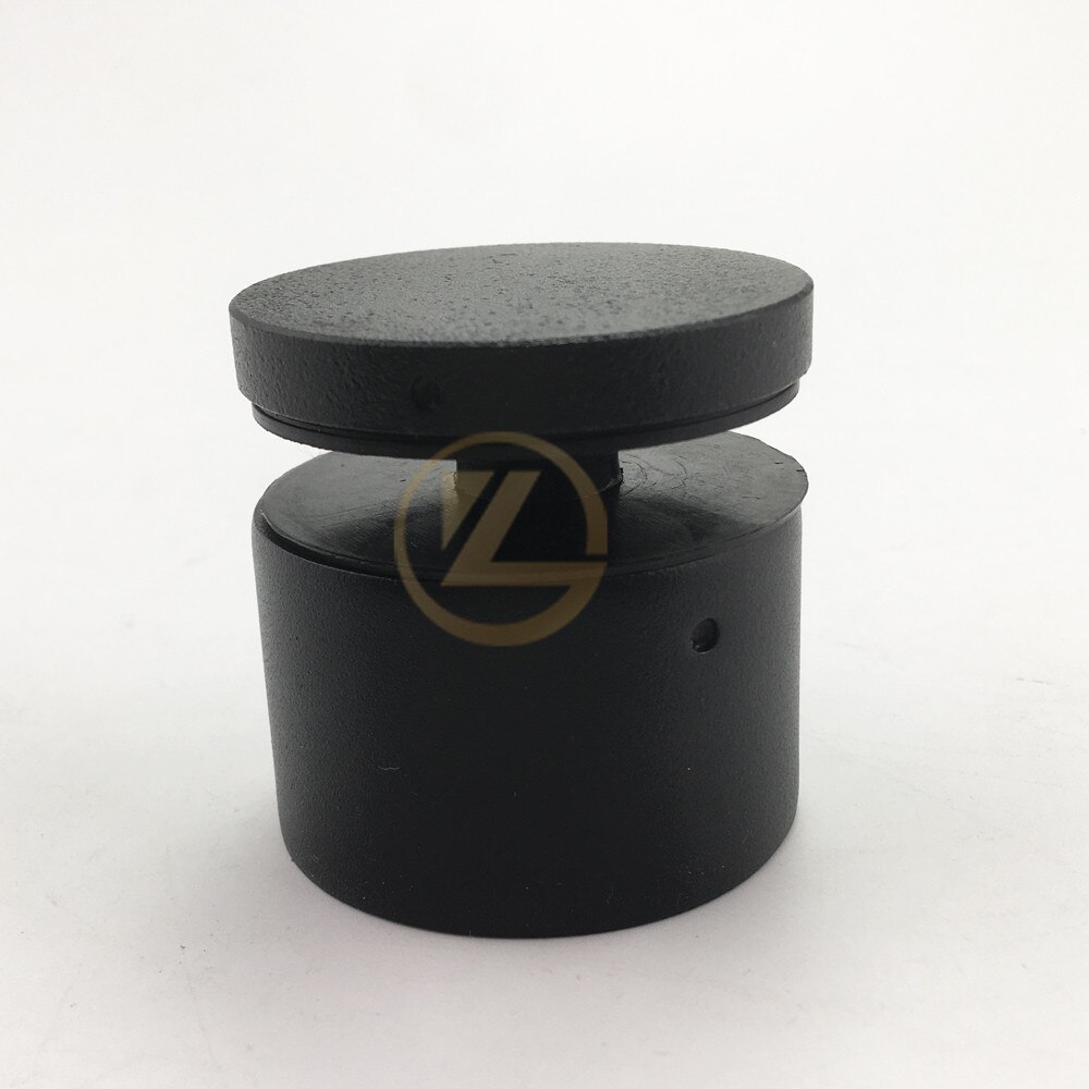 YL factory price balcony glass bracket standoff black