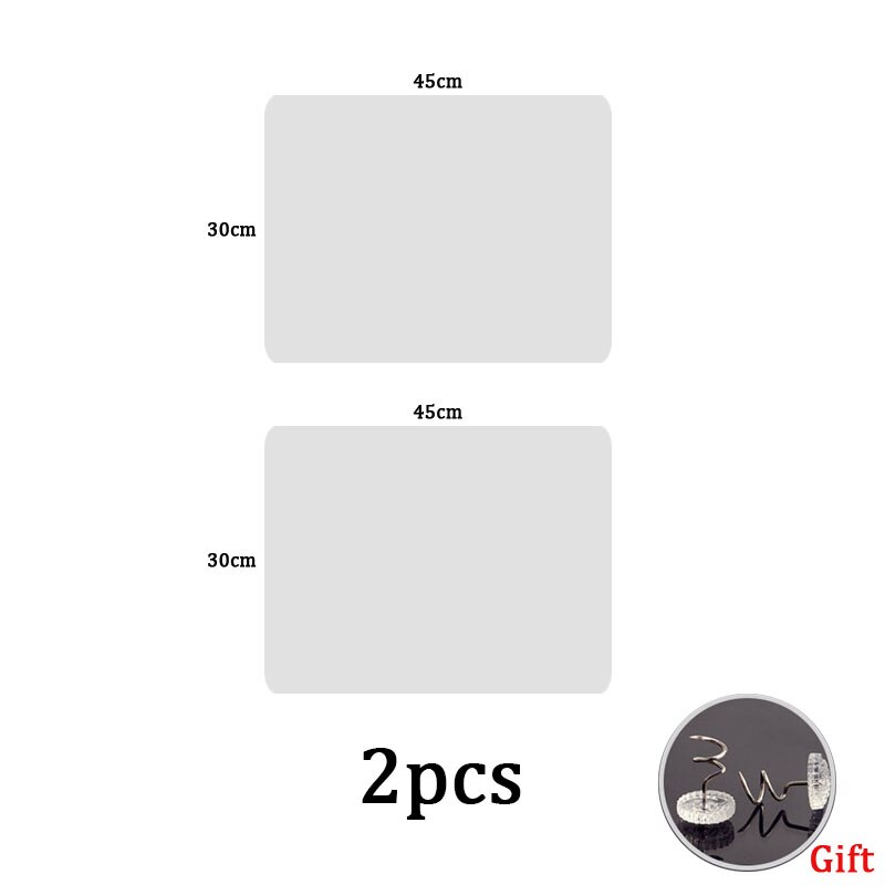 Krasbestendige kattenkrabpaal bankhoes met stop ter bescherming van gestoffeerde meubels kussens huisdierproducten transparante deursticker: 2 stuks c