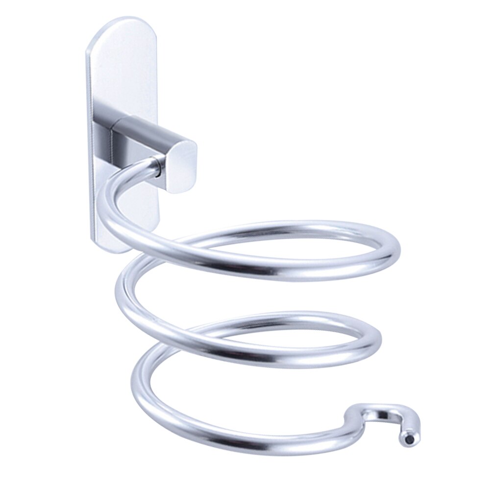 Étagère murale en spirale pour salle de bain, organisateur, support pour sèche-cheveux, étagère de douche, accessoires de salle de bain: 01