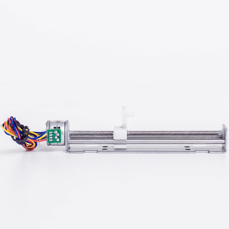 12V Stepper Motor Stroke 80Mm With Slider Motor For Diy Small Engraving Machine