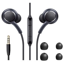 3.5mm Stereo Headset Koptelefoon Microfoon voor Samsung Galaxy S10 S9 S8 Plus S7 S6 Rand Note 9 8 7 handenvrij Hoofdtelefoon Bass Oordopjes