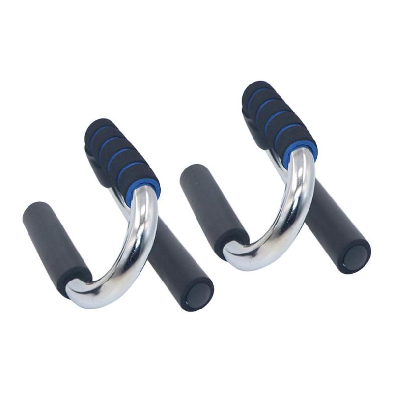 1 paar S Vorm Fitness Push Up Bar Aluminiumlegering Push-Ups Stands Borst Spier Uitbreiding Oefening Houder Training apparatuur