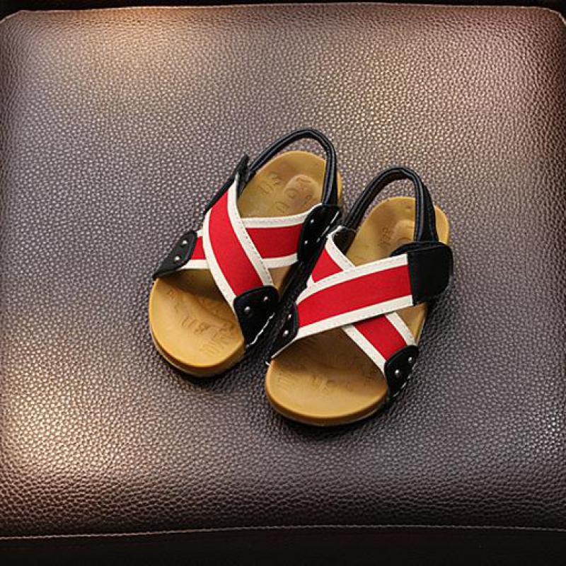 Drengesandaler sommer sneakers børnesko infantil drenge strandsandaler afslappet bløde flade sko littie str. 21-30