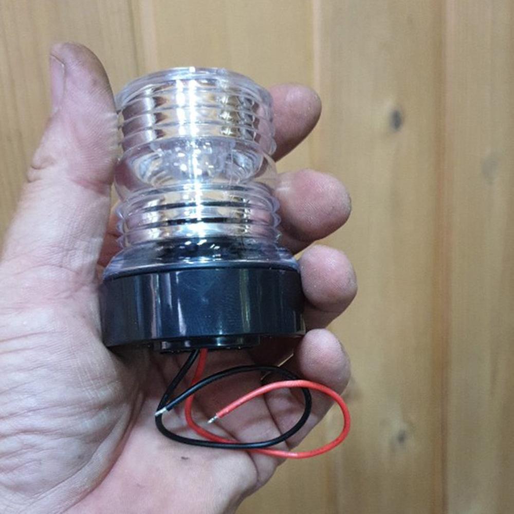 LED Marine Navigation Light 12V 24V Boat All-round light Marine Boat Singnal Light, Perfect for Pontoon Power Boat