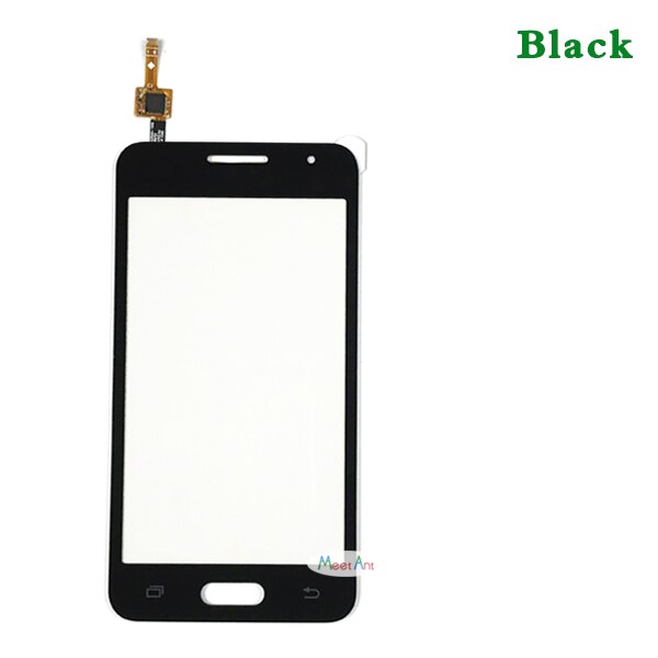 4.5 "Voor Samsung Galaxy Duos Core 2 Ii SM-G355H G355H G355 G355M Touch Screen Digitizer Sensor Outer Glas Lens panel: black No Tool