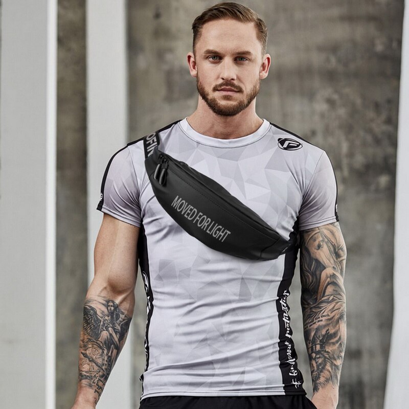 Kleine Mannen Sling Bag Borst Tas Toevallige Canvas Crossbody Bag Messenger Schoudertas Reizen Mode Mannen Waterdichte Heuptas