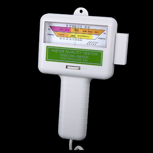 Water PH/CL2 Chlorine Tester Level Meter for Swimming Pool Spa