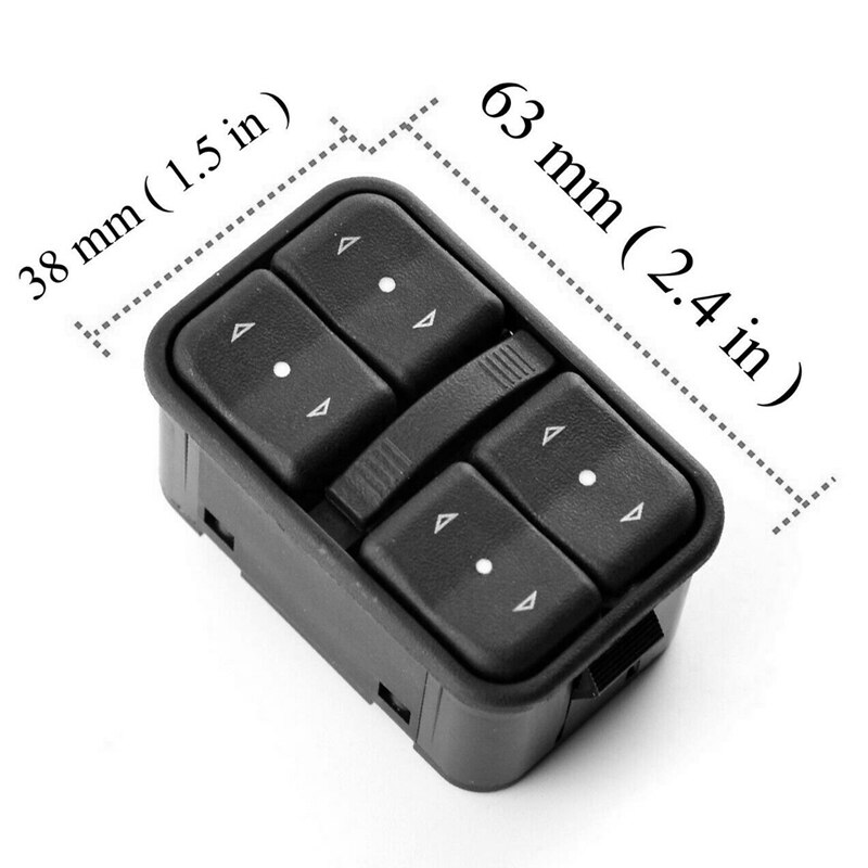 Car Master Electric Power Window Switch for Vauxhall Opel Astra Zafira MK I 93350575