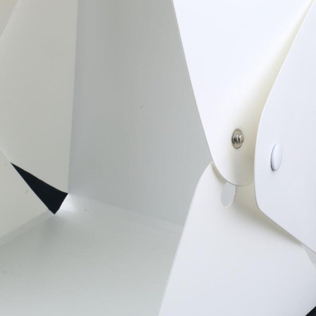 20cm Mini Vouwen Lightbox Fotografie Studio Softbox LED Light Room Soft Box Camera Foto Achtergrond Doos Licht Tent Kit