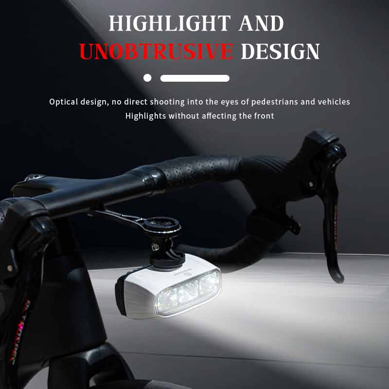 OFFBONDAGE luz delantera de la bicicleta 1000LM faro de bicicleta linterna impermeable USB TYPE-C carga MTB accesorios de lámpara de Ciclismo de Carretera