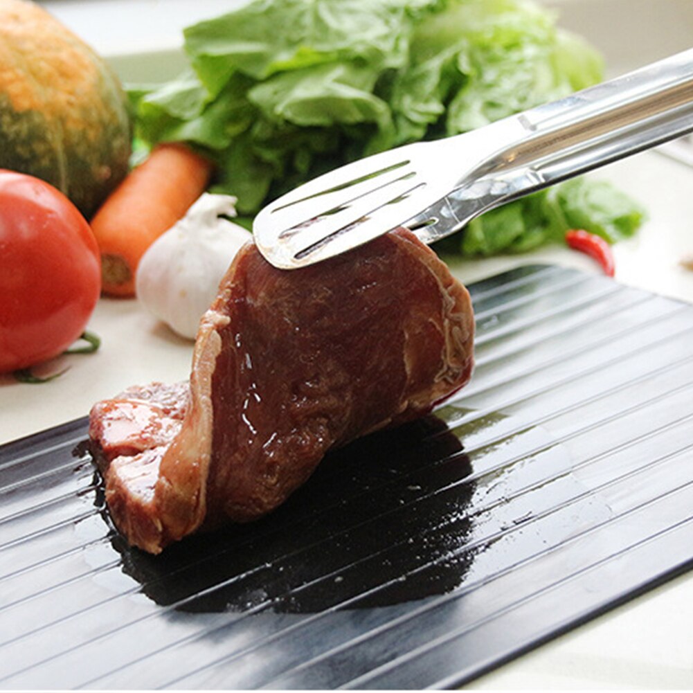 Fast Defrosting Tray planche decongelation Thaw Frozen Food Meat Fruit Quick Defrosting Plate Board Defrost Tray Kitchen Gadgets