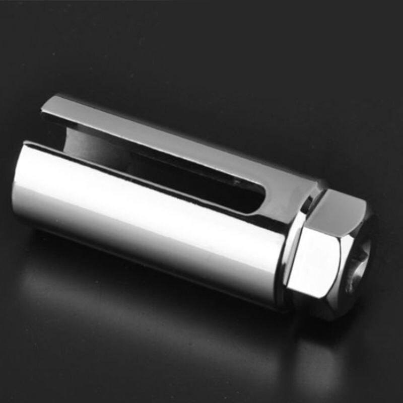 3Pc 1/2 & 3/8 Drive Auto Car 7/8" 22 mm O2 Oxygen Sensor Socket Wrench Tool Set