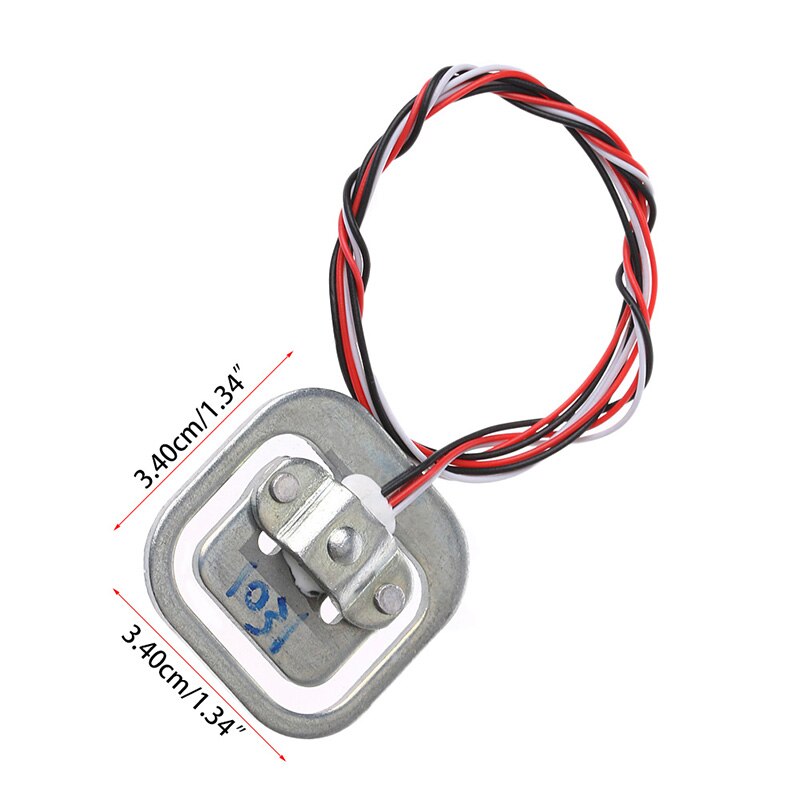 4Pcs 50Kg Human Body Scale Weighing Sensor Resistance Strain Half-Bridge