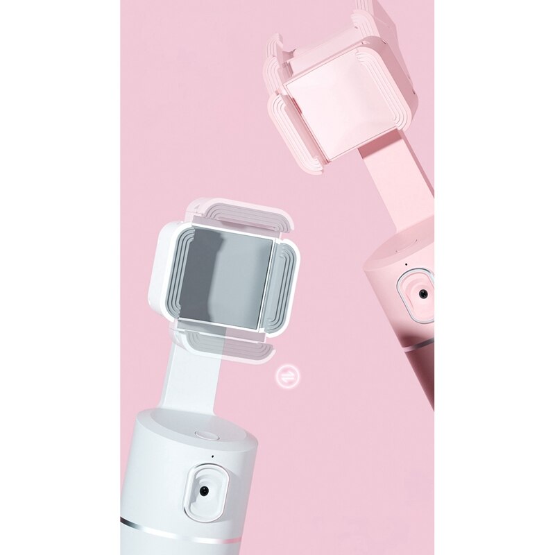Portable All-In-1 Smart Selfie Stick 360 degree Rotation Auto Face & Object Tracking Camera Phone Mount Holder