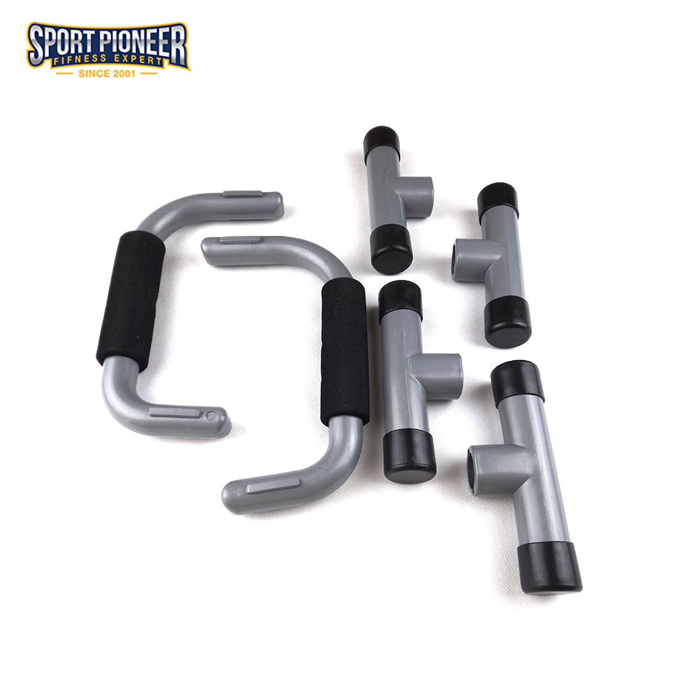 Barra de realce para entrenamiento de fuerza de brazo y pecho, equipo de Fitness de alta resistencia para musculación, gimnasio en casa, un par