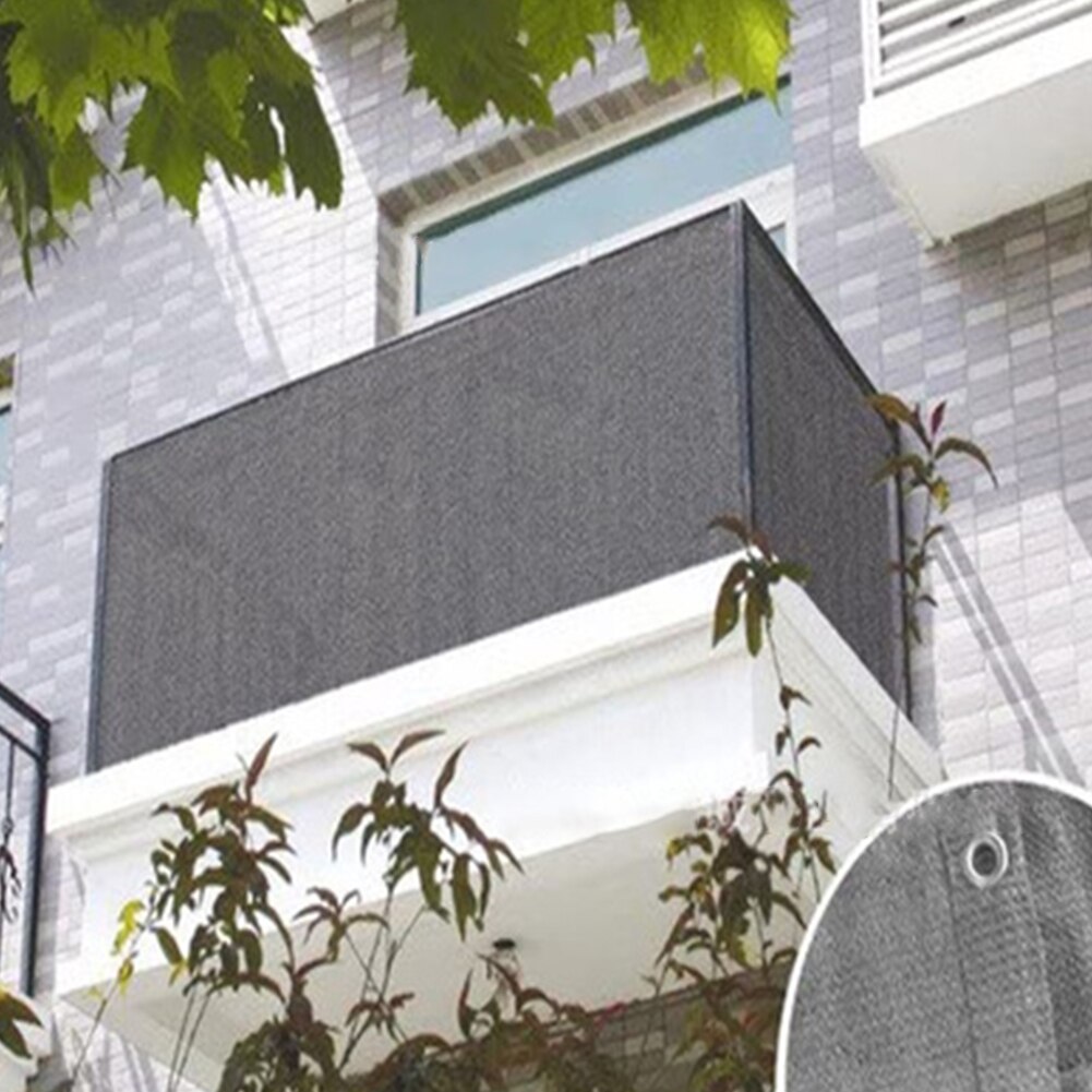 Balcony Garden Fence Cover Shelter Privacy Screen Shelter Privacy Screen Breeze Sewing Buckle Outdoor Awning Balcony Garden Fen