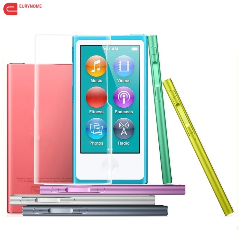 Case Voor Ipod Nano 7 Cover Candy Kleur Soft Tpu Siliconen Case Voor Apple Ipod Nano 7 7th Generatie Case