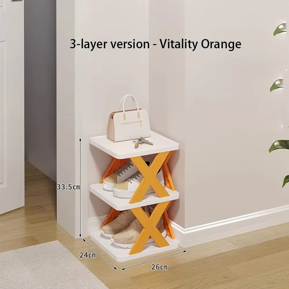 Zusammenklappbare Schuhregale, multifunktionale Aufbewahrung, Haushaltsregal, spart Höhle Familienraum, abnehmbarer, mehrschichtiger, einfacher Schuhregalschrank: Armee Grün