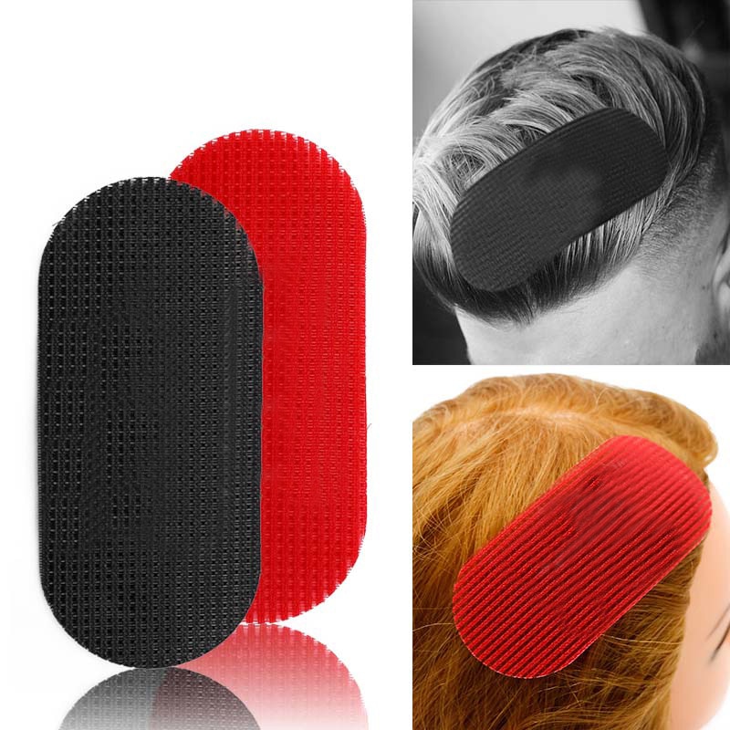 Hårmodellering klistermärken män retro styling olja huvud hår kardborre klistermärke kvinnor smink lugg klistermärken salong frisör verktyg