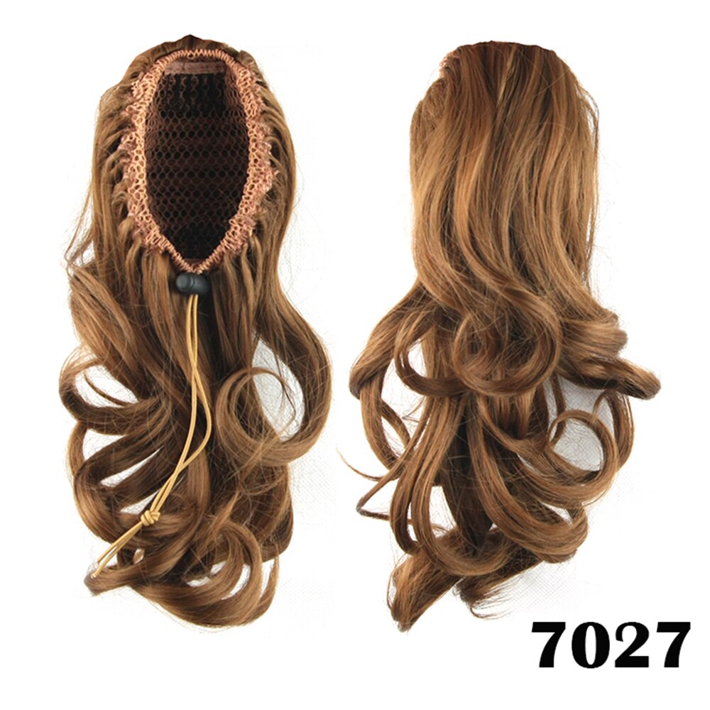 Queue De Cheval Postiche Synthétique - Longueur 70cm Couleur Cuivre Brun - Neuf Avec étiquettes