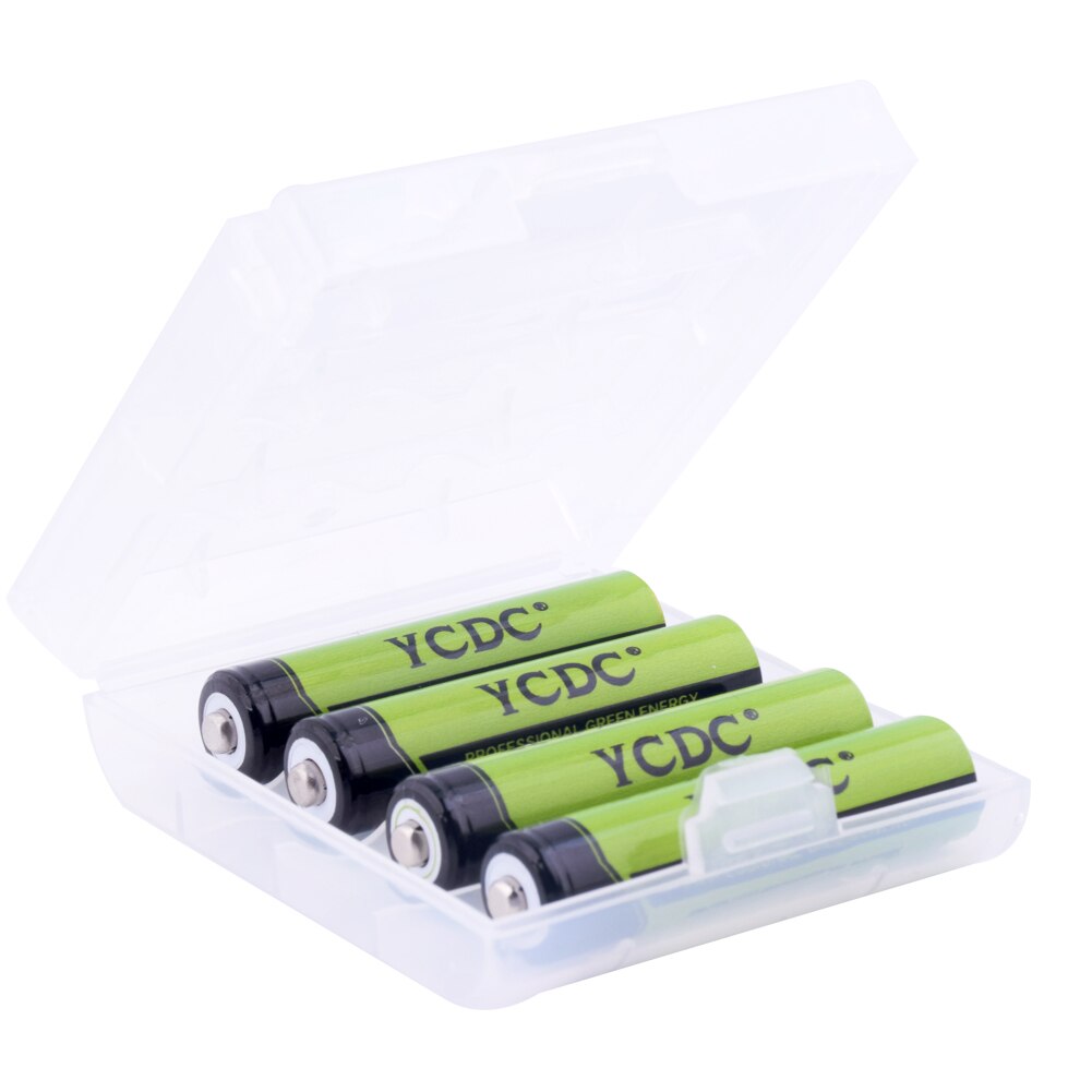 Goedkope 16 Stks/partij Versie Oplaadbare Batterijen Cellen 1.2V Hoge Volume AA-2000mAh AAA-1000mAh Met Batterij Case