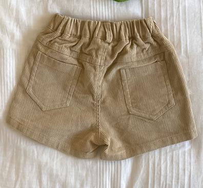 1-7 anni pantaloncini per bambini pantaloncini per bambini pantaloni corti pantaloncini da spiaggia per ragazzi in cotone estivo pantaloncini Casual per ragazze solide nuovi vestiti per bambini: apricot / 5T  120cm