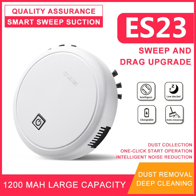 Automatic Robot Wireless Vacuum Cleaner Sweeping USB Charging Intelligent Lazy Vaccum Cleaner Robots Household Machine Cocina